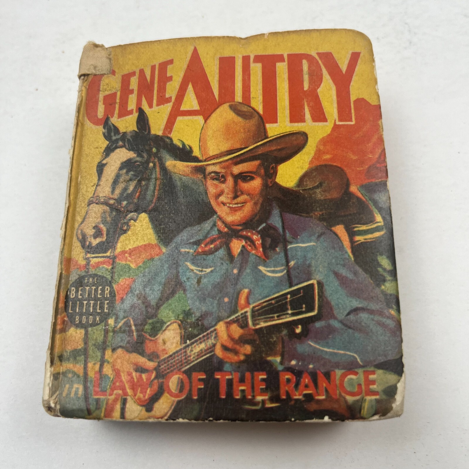 Gene Autry in Law of the Range by Gaylord Dubois #1483 1939 Whitman