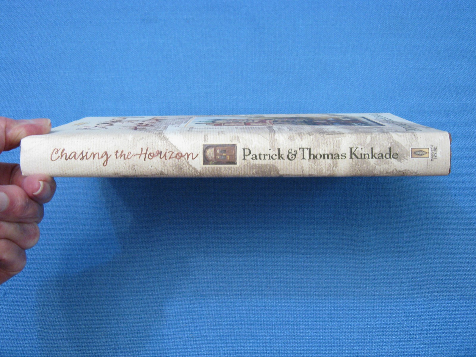 CHASING THE HORIZON BY PATRICK & THOMAS KINKADE 1997 SIGNED 1ST EDITION HARDBACK