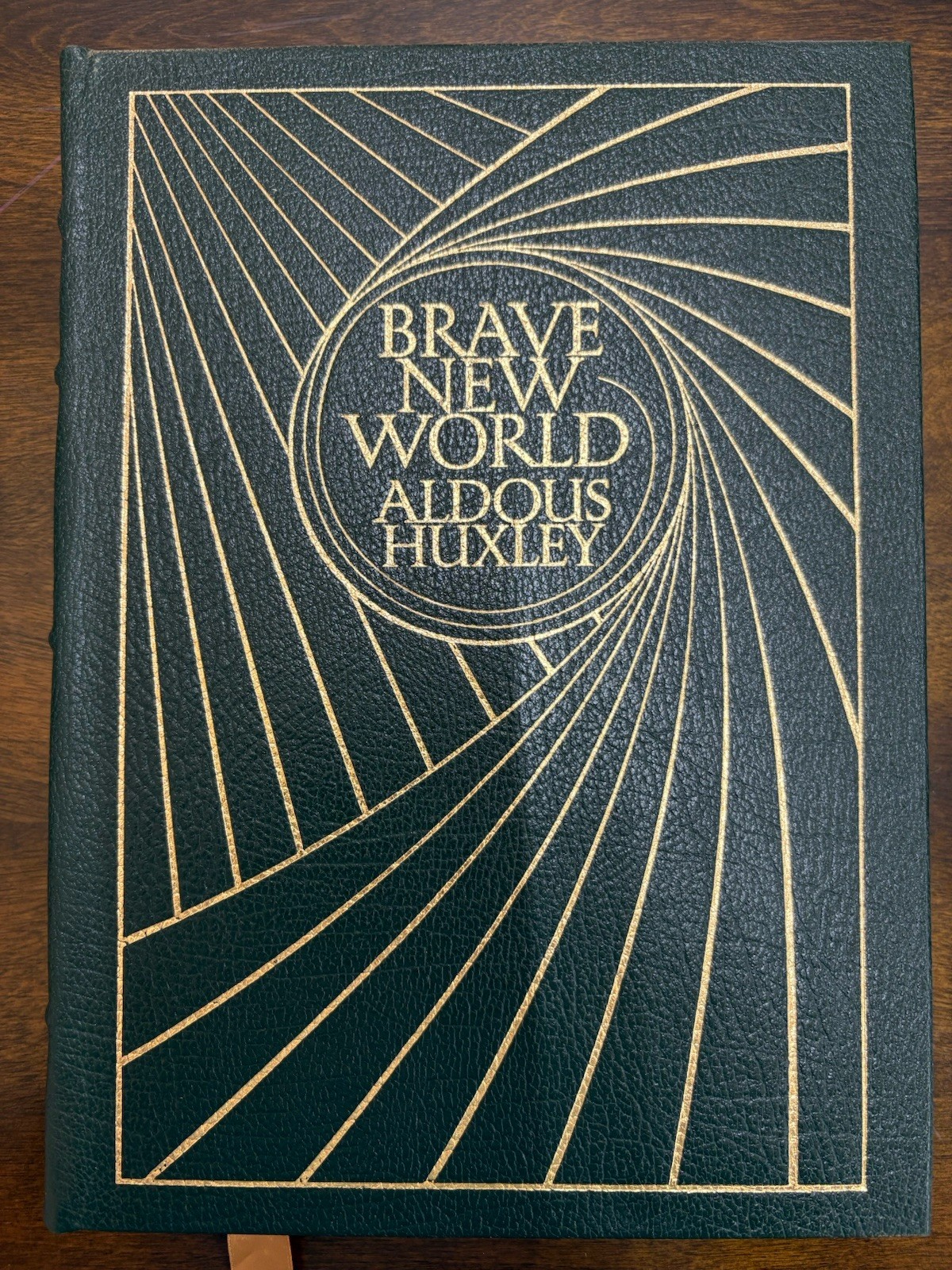 Brave New World – Aldous Huxley – Easton Press 1978 LEATHER BOUND GILDED GOLD