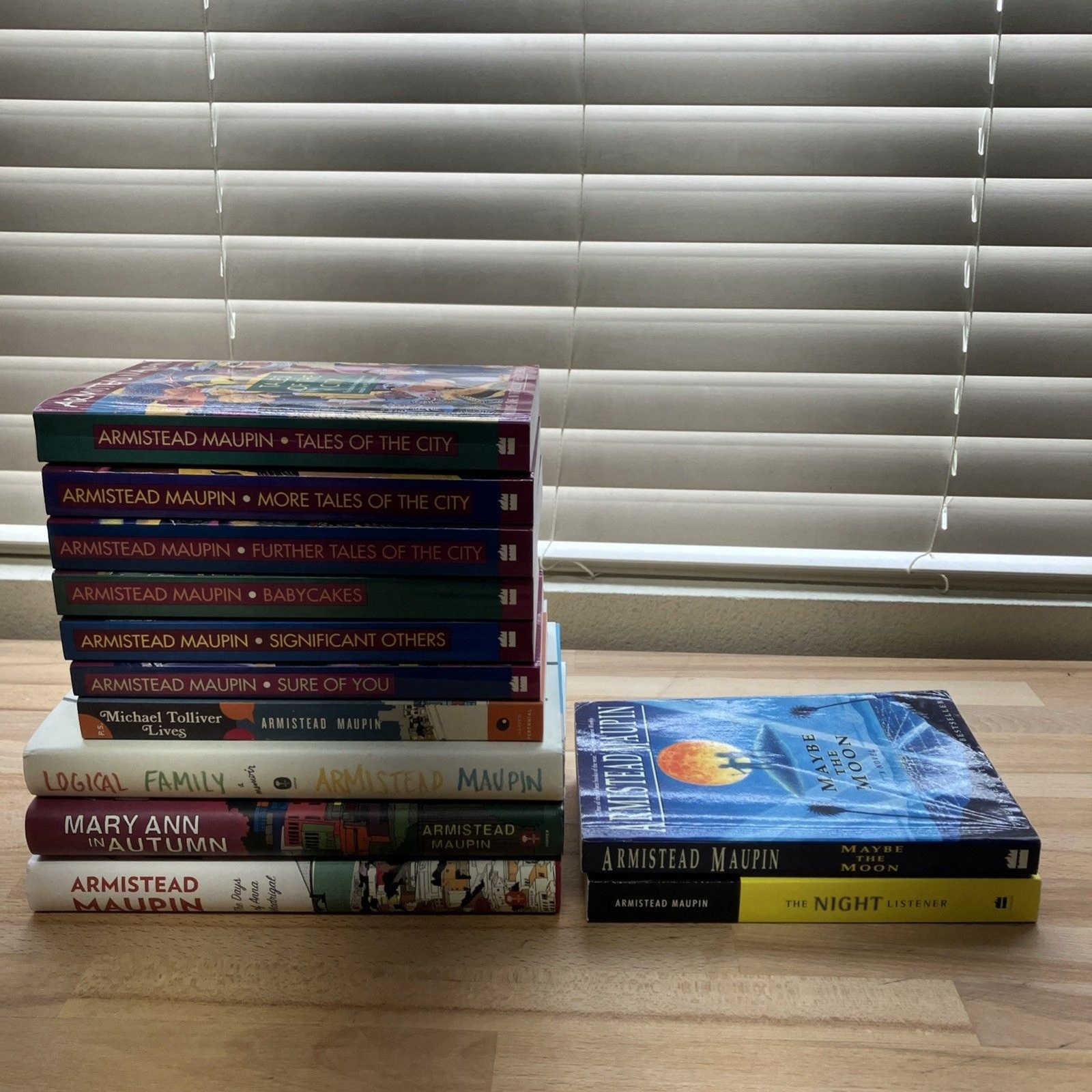 Armistead Maupin Lot of 12 Books (10 Tales of the City 1-10 & 2 Standalone)