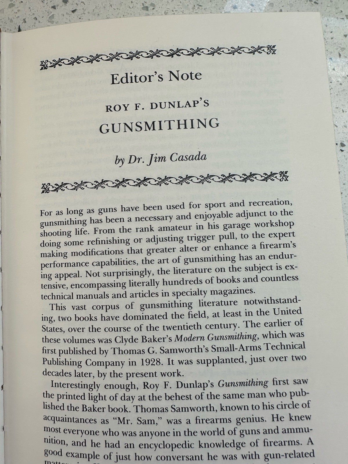 Gunsmithing Roy F Dunlap Leather Firearms Classic Library 1996 Gilt Edge Hub Spn