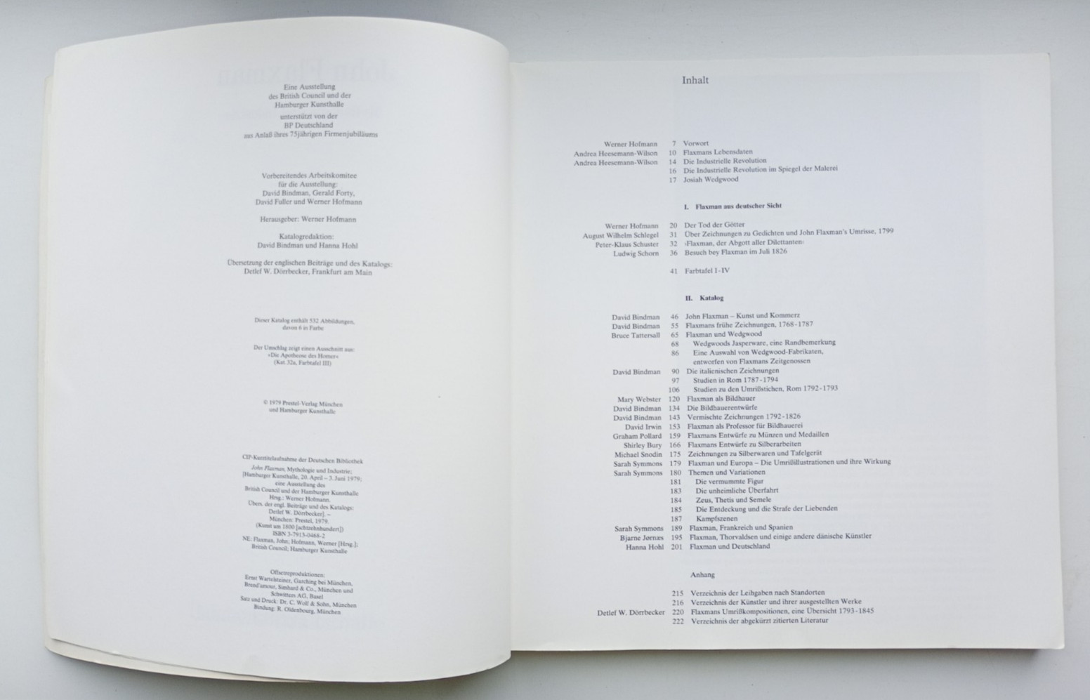 John Flaxman Mythologie und Industrie : Prestel pb : 1979