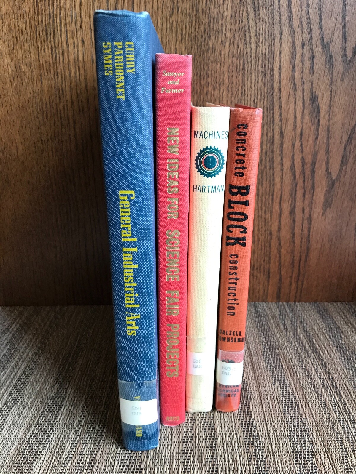 Antique Vintage Multi Color Book Lot Distressed Decorative Farmhouse {1129}