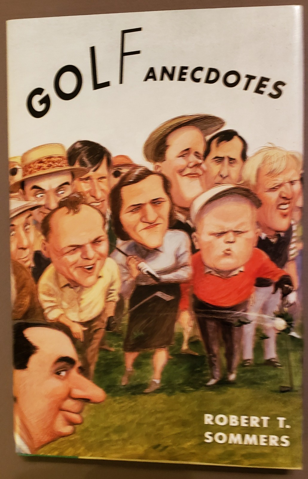 Golf Anecdotes Robert T Sommers 1st Ed Oxford Hardcover 1995 Rare Sports History