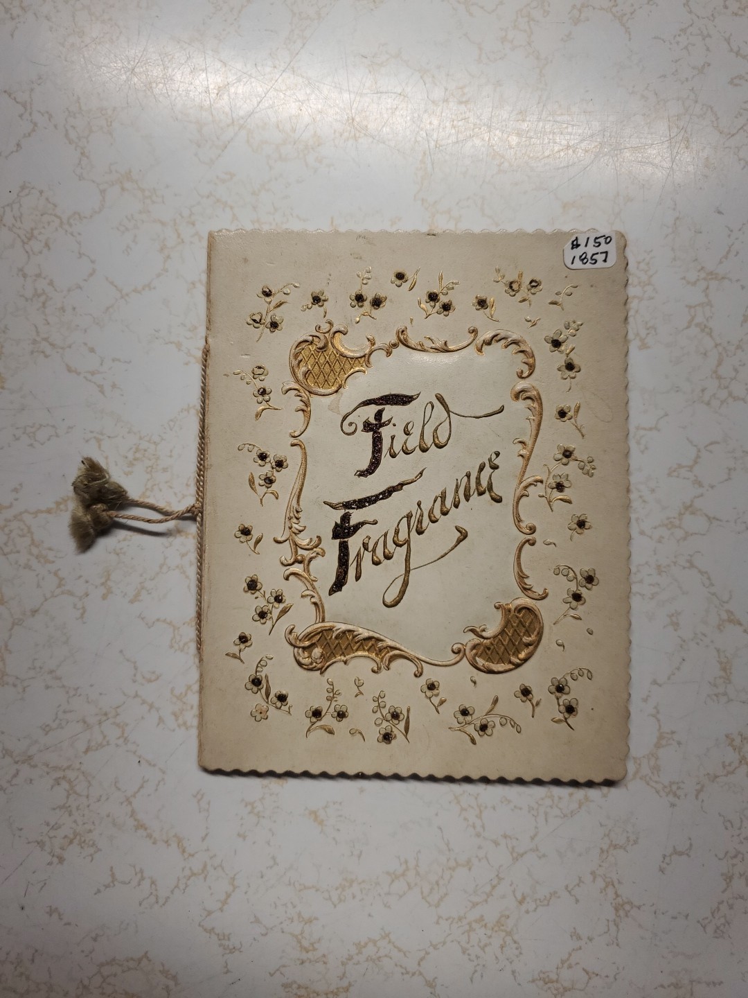 Antique 1857 Field Fragrance by Frank Ferndale Book Published in Munich no.4118