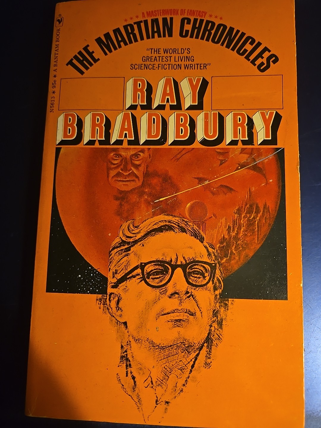The Martian Chronicles Ray Bradbury 1970 Bantam Books Vintage Sci-Fi Paperback