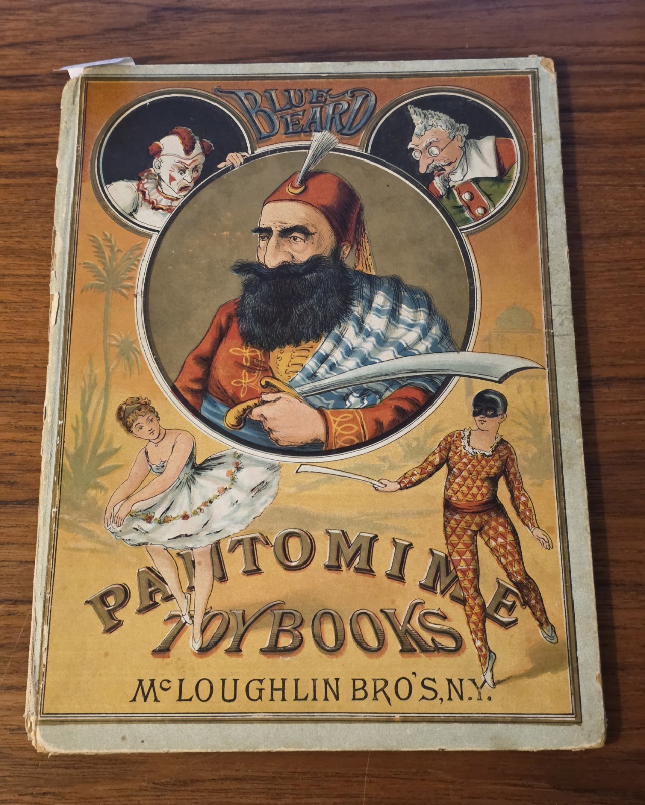 „Blue Beard: Pantomime Toy Books“ McLoughlin Bros., c. 1880