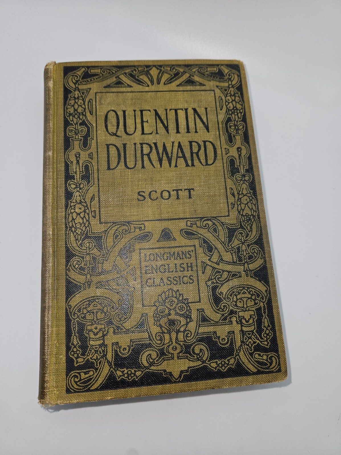 Quentin Durward By Sir Walter Scott Lake Eng Classic 1910 VTG Antique