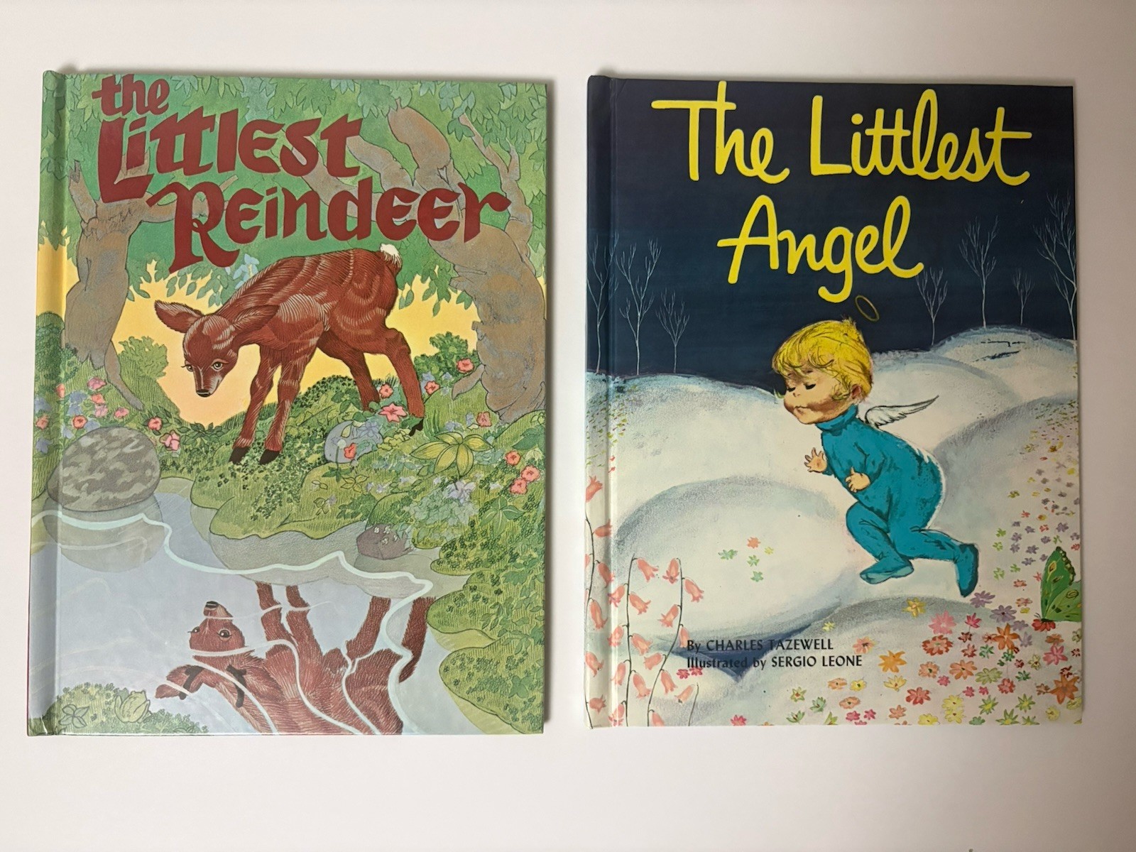 “The Littlest Reindeer” J DeWitt Illus P Erickson 1st Ed 1946 Childrens Press EC