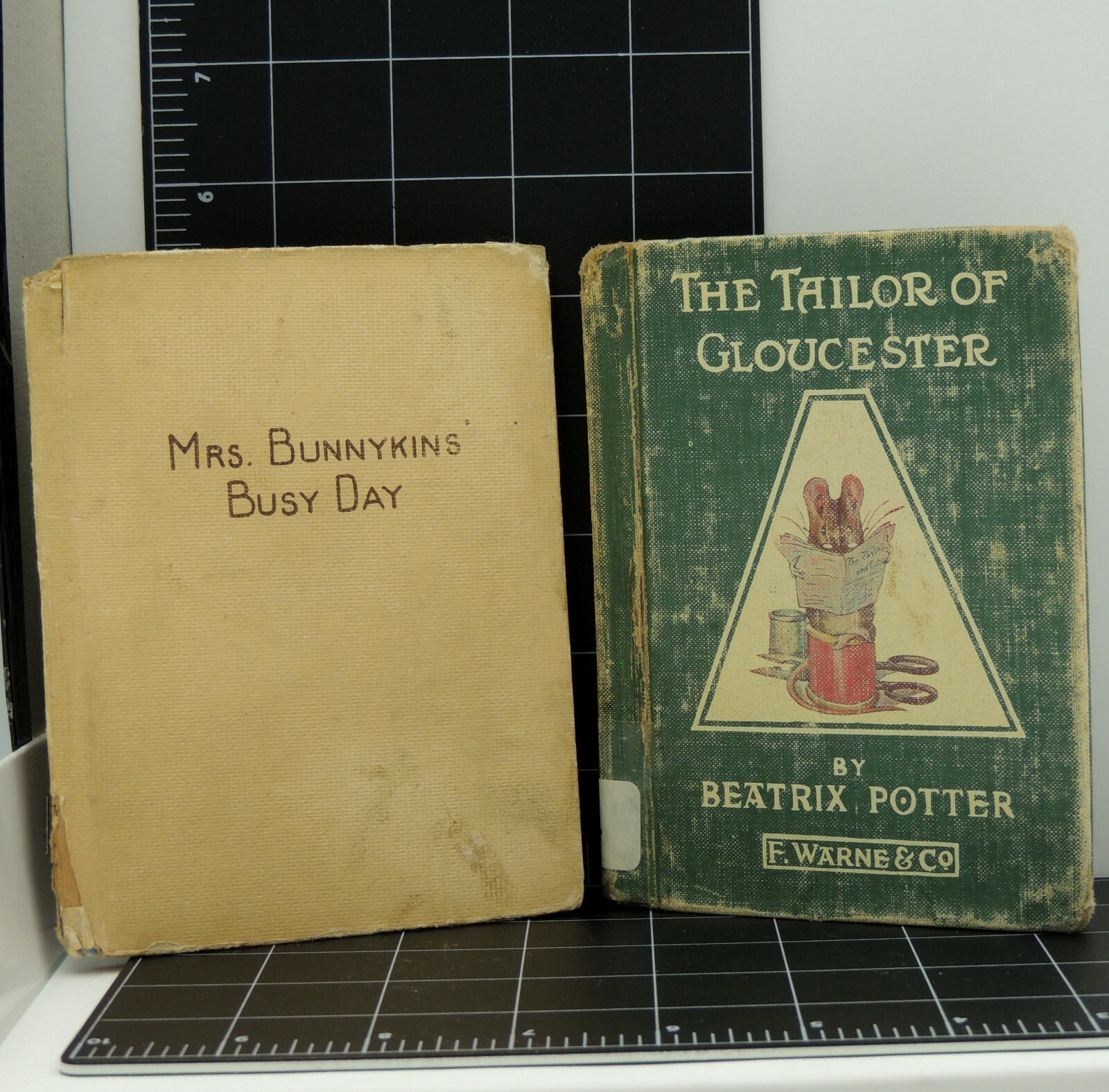 Tailor Gloucester Beatrix Potter 1931 Bunnykins Busy Day 1926 Allan Wright Lot 2