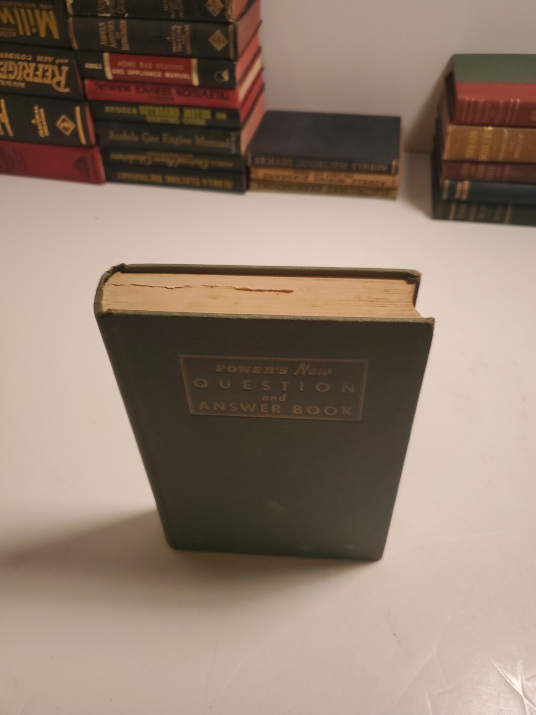 Power’s New Question And Answer Book 1941 Vintage