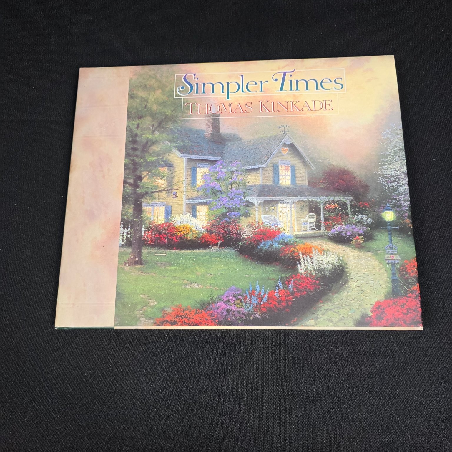 Simpler Times Thomas Kinkade 1996 Illustrated Art Book Harvest House