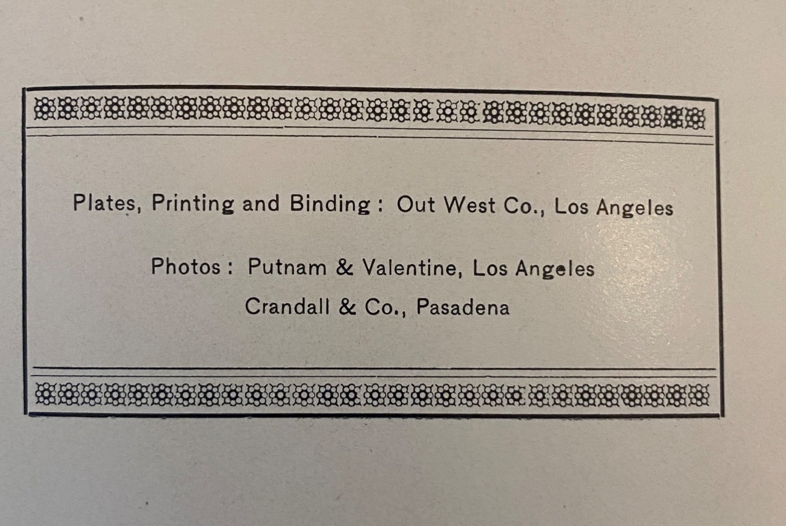 ILLUSTRATED SOUVENIR BOOK Pasadena Board of Trade 1903 Rose Parade & Fine Homes
