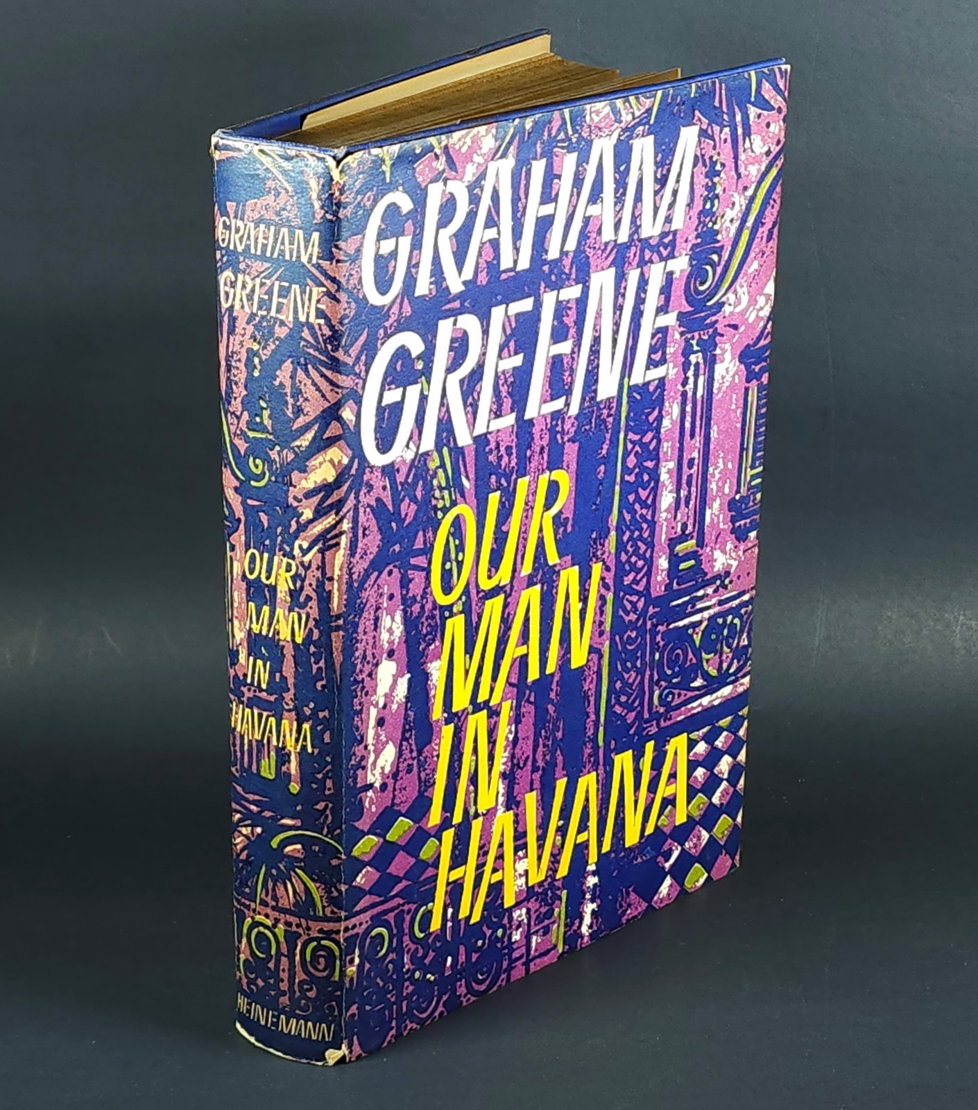 Our Man in Havana Graham Greene First Edition Original Dust Jacket 1958 Cuba