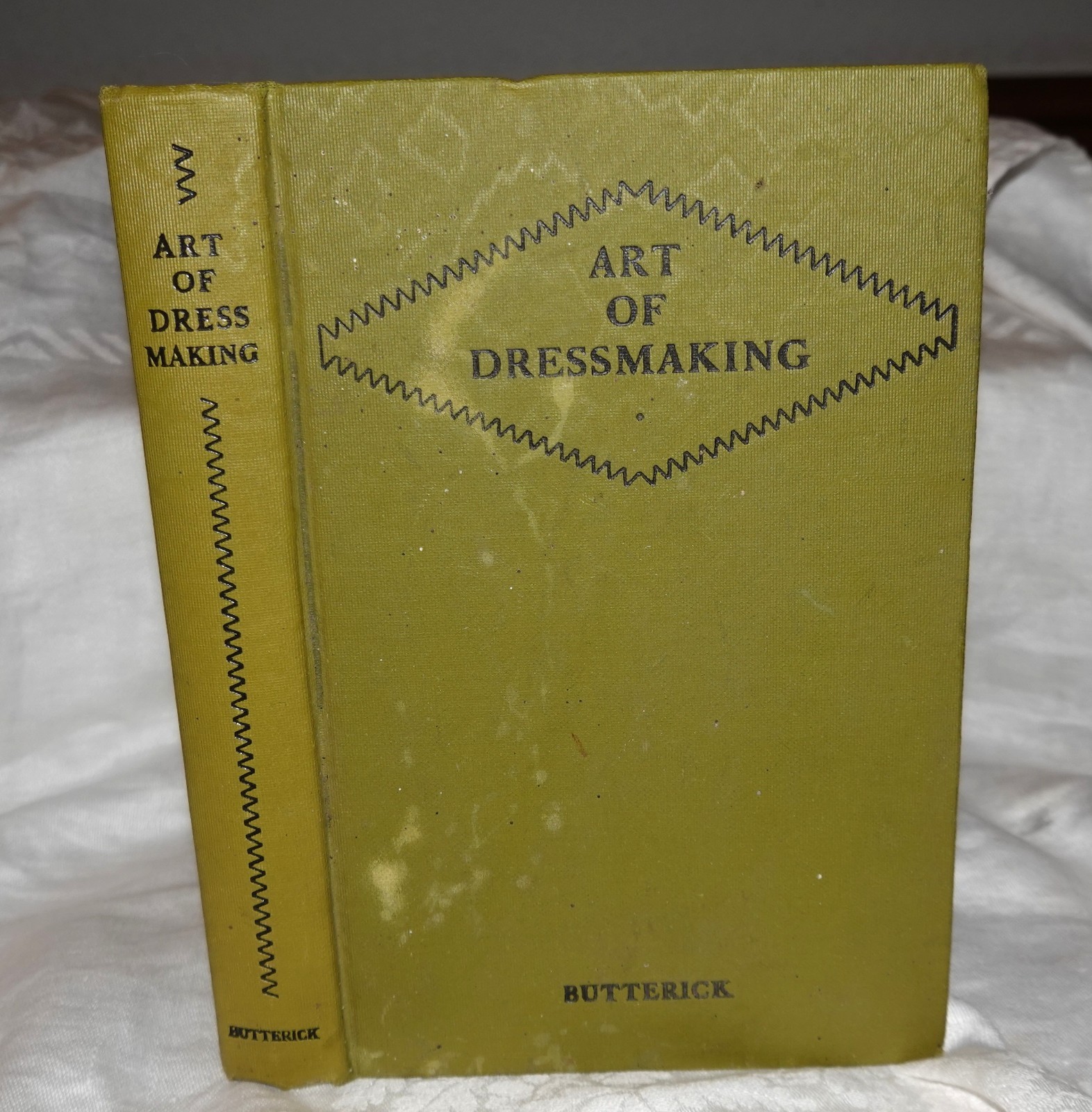 Art of Dressmaking Butterick 1927 Hardcover, Vintage Garment Sewing Tailoring