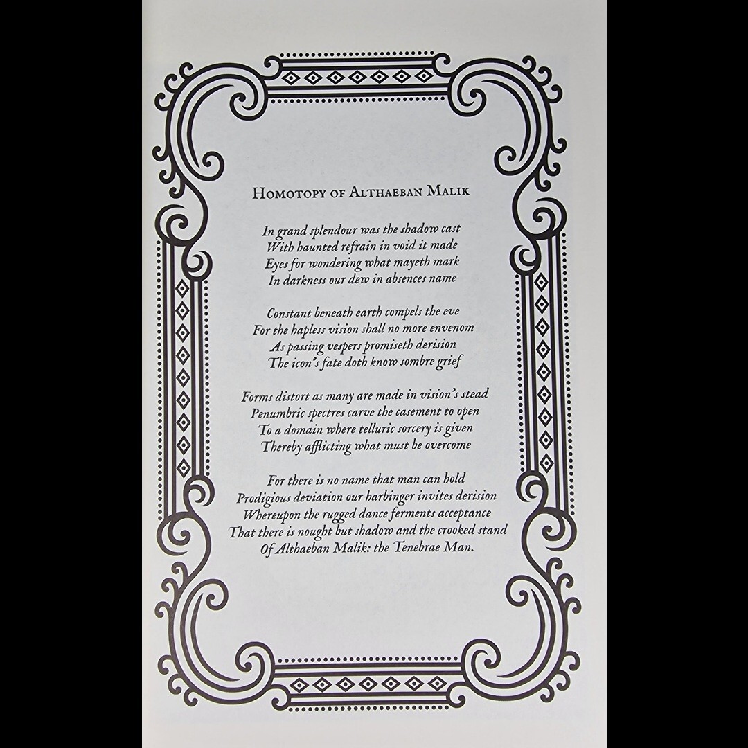 2021 Deluxe Signed CODEX ALTHAEBAN MALIK By Peter Hamilton-Giles OCCULT