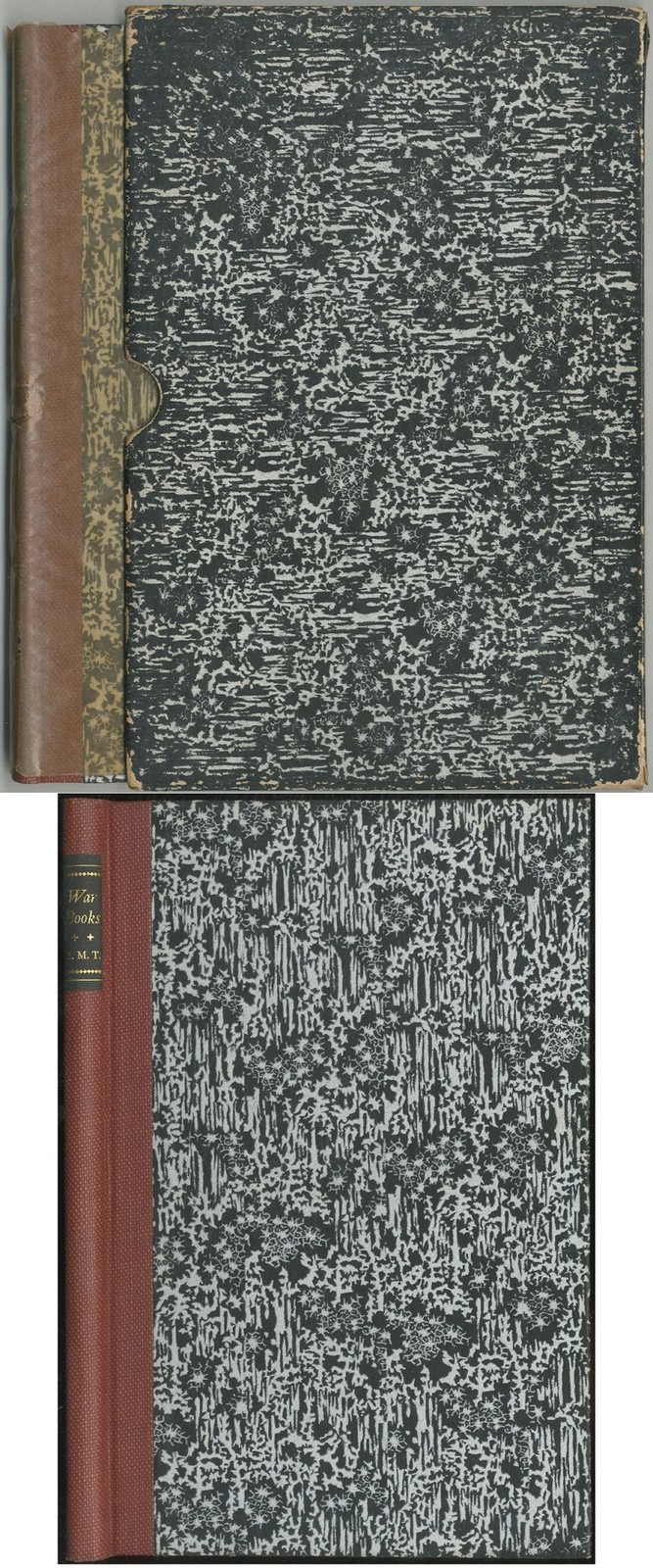 H M TOMLINSON / War Books Lecture Given at Manchester University February 15 1st