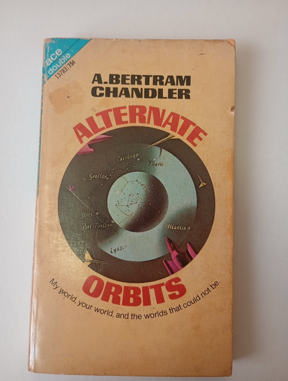 Alternate Orbits & The Dark Dimensions by A Bertram Chandler Ace Double 1971
