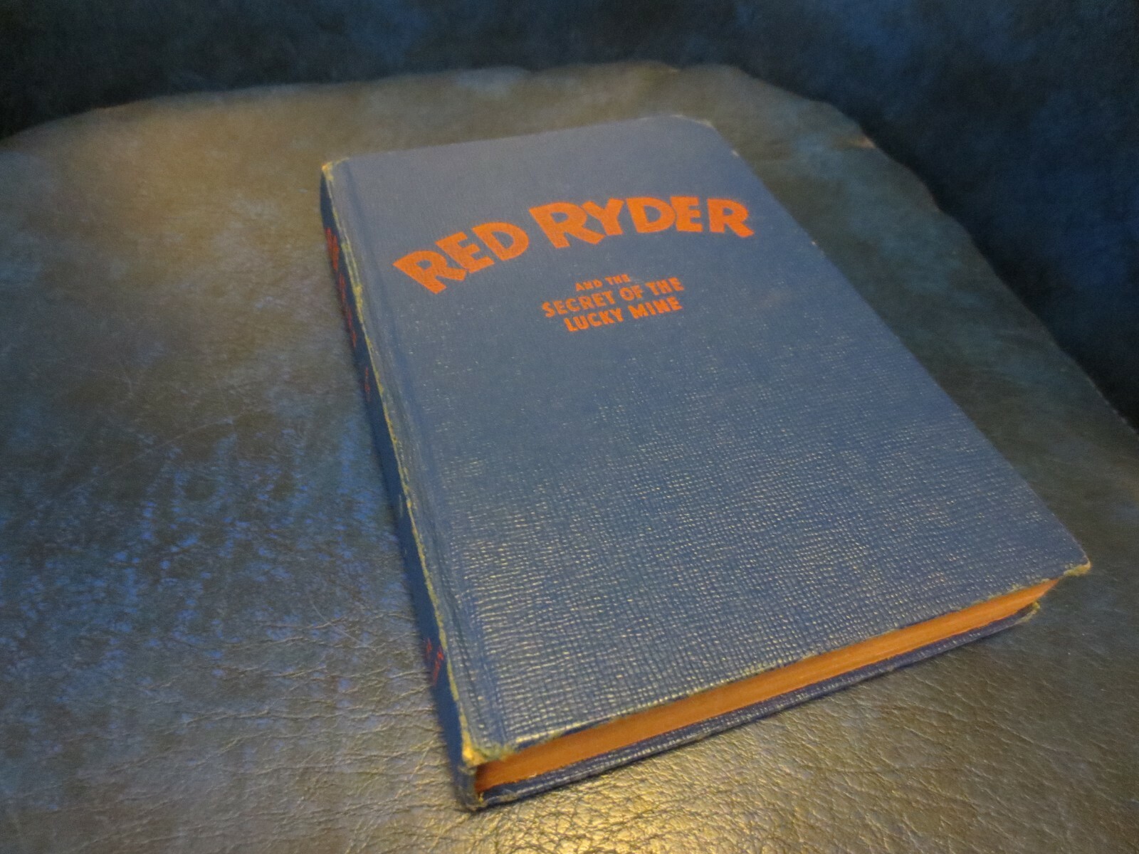 Red Ryder The Secret of the Lucky Mine by Fred Harman 1947 BK