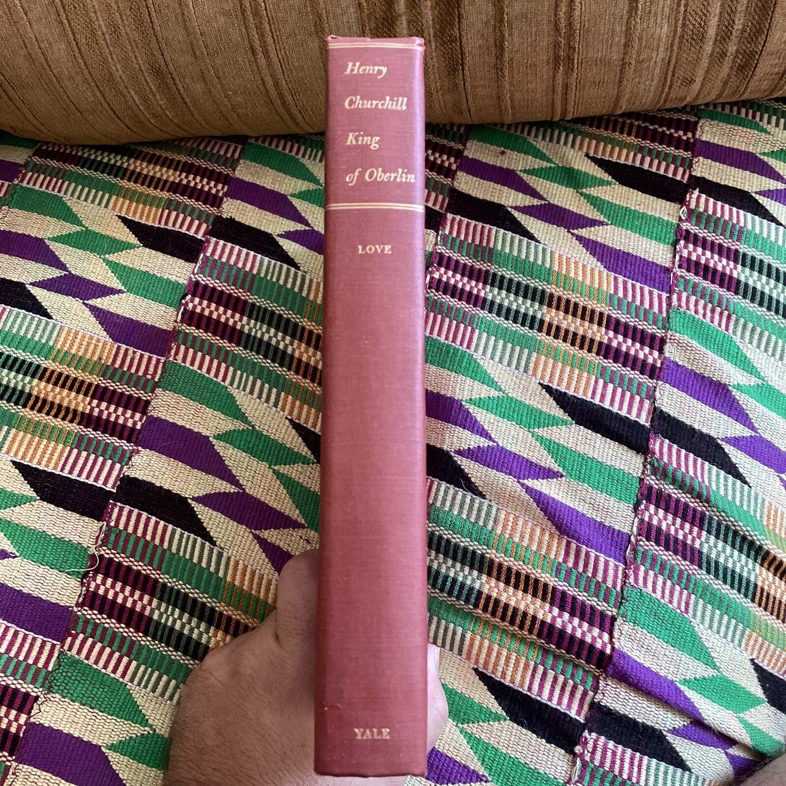1956 Henry Churchill King of Oberlin (College) By Donald M. Love HC Illust 1st