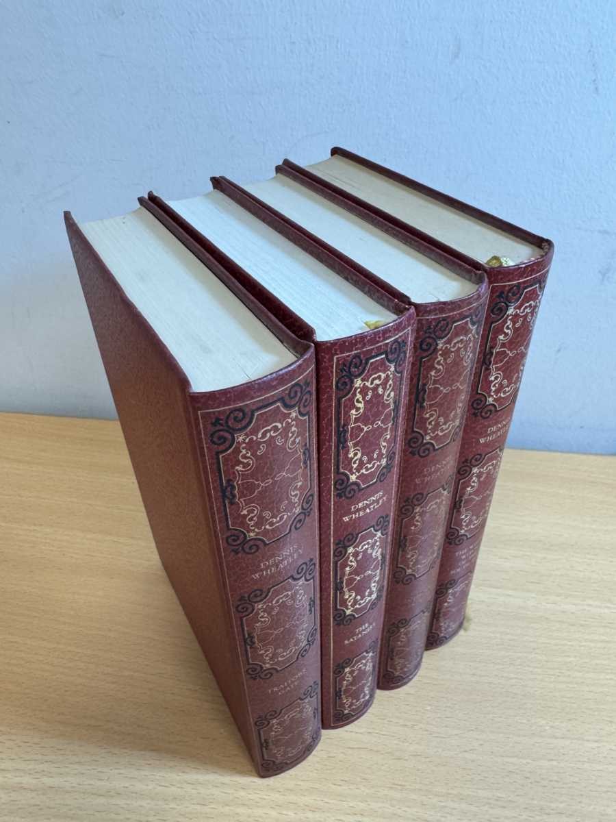 Collection of Four Books by Dennis Wheatley Edito-Service Hardcover