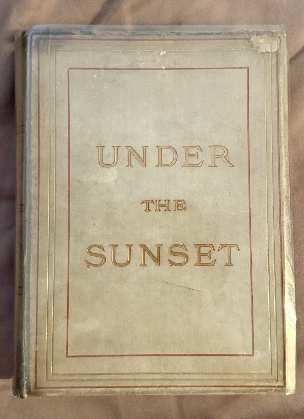 Bram Stoker UNDER THE SUNSET 1882 First Edition 1st State Vellum Signed
