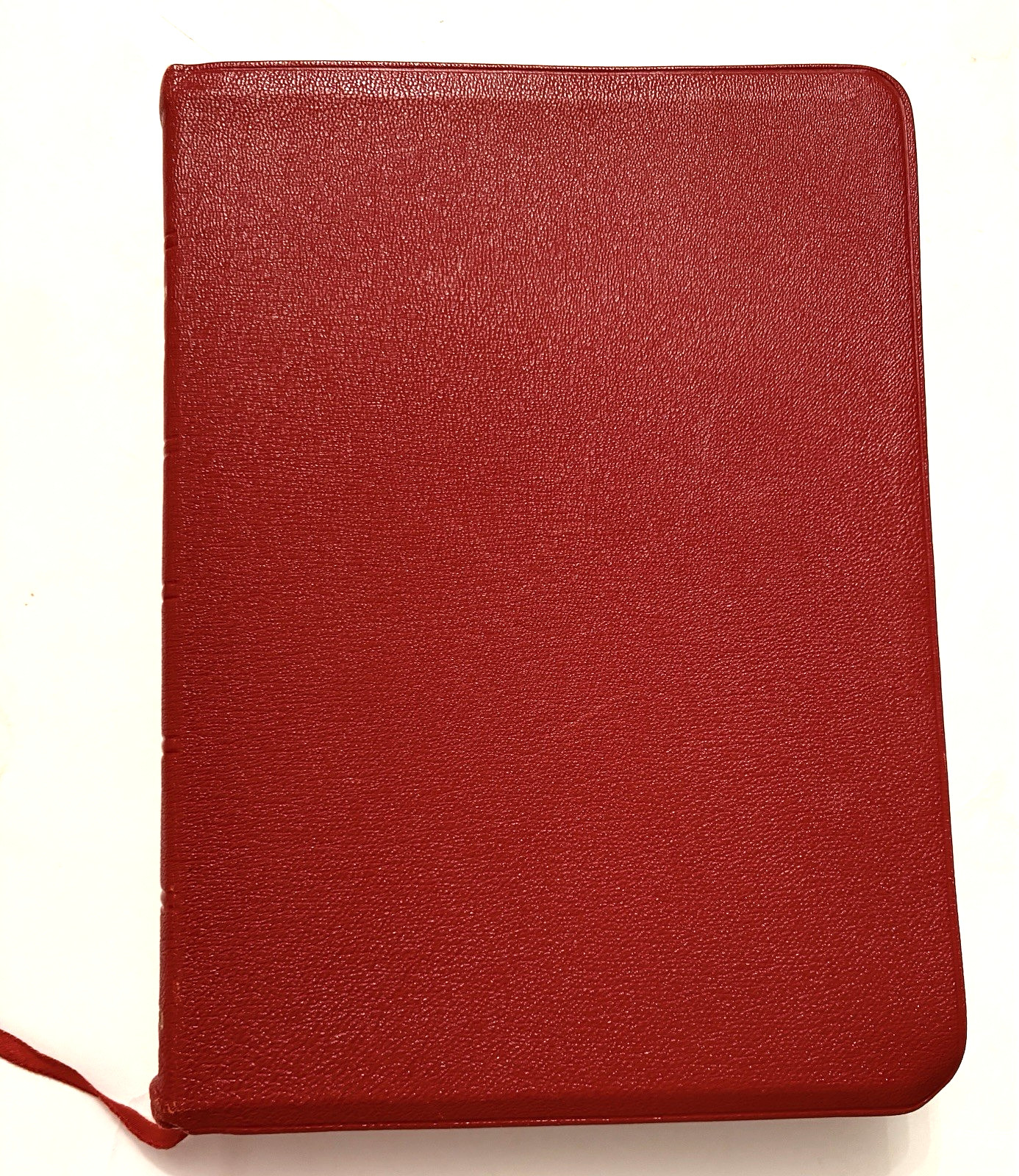 KIRKBRIDE CHAIN REFERENCE THOMPSON STUDY BIBLE LEATHER w THUMB INDEX KJV NICE !