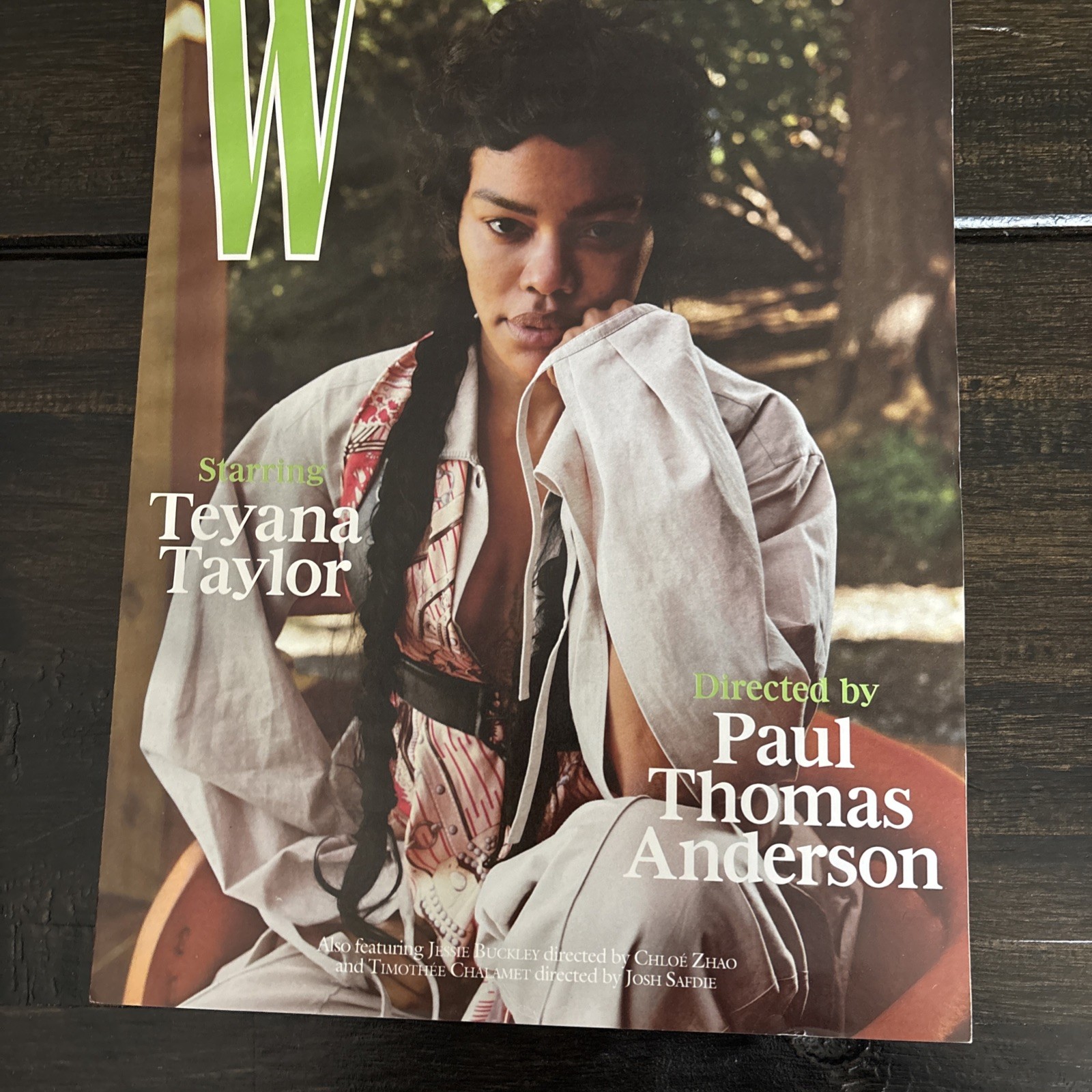 W MAGAZINE-VOLUME 2, 2026-THE DIRECTORS ISSUE-TEYANA TAYLOR-Brand New
