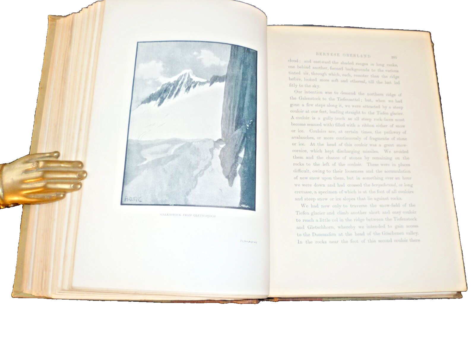 Martin Conway. The Alps from End to End. 2nd edition 1895. VG