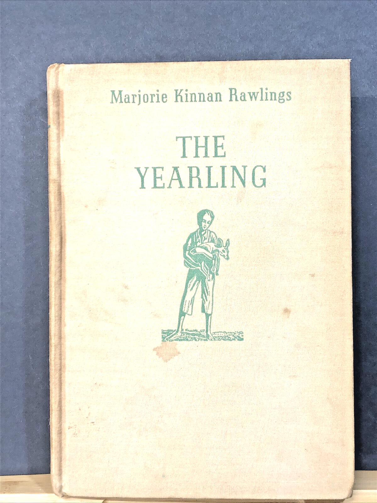 The Yearling by Marjorie Kinnan Rawlings 1938 1st HC no Dust Jacket