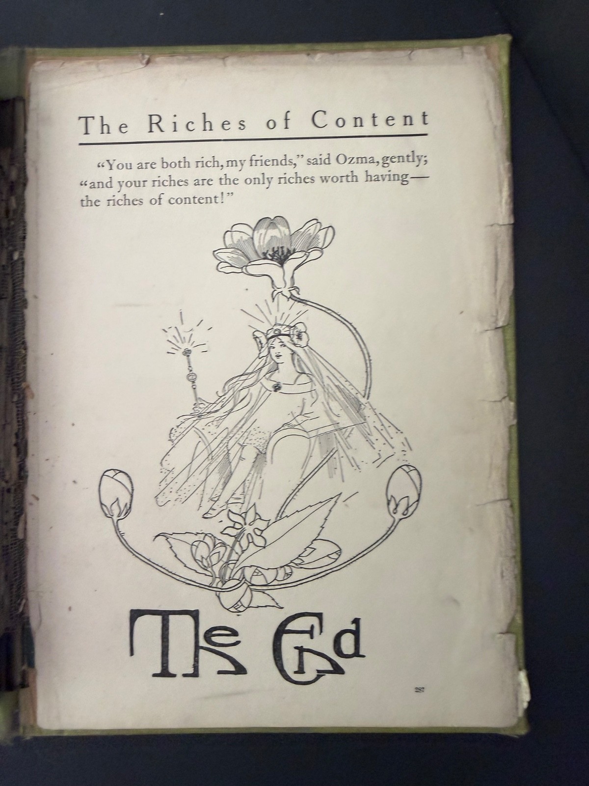 The Marvelous Land of Oz – L. Frank Baum – 1st Edition 2nd Printing (1904)