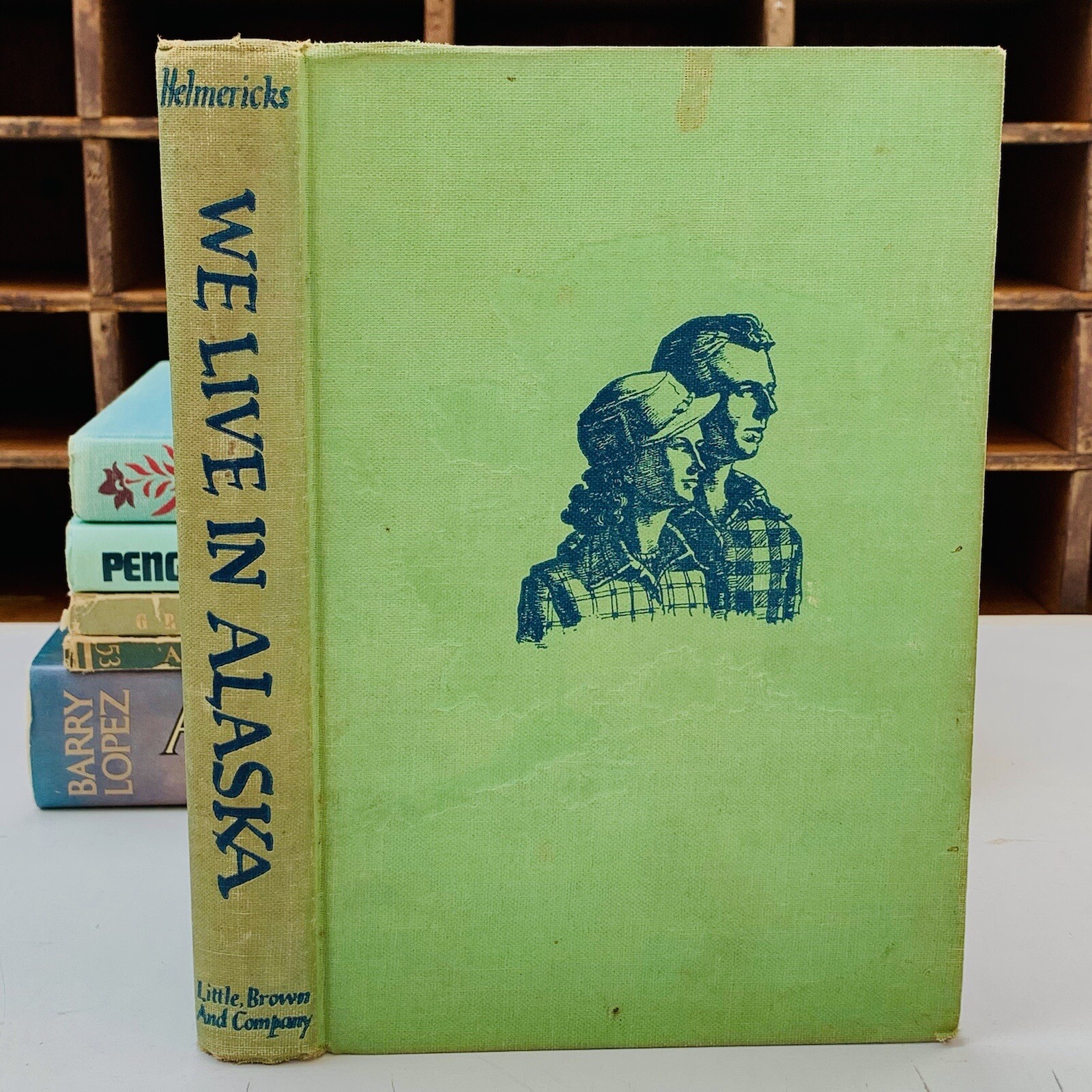 Vintage ARCTIC Books Stack Lot of 6 Alaska Greenland Polar Explorers North Pole