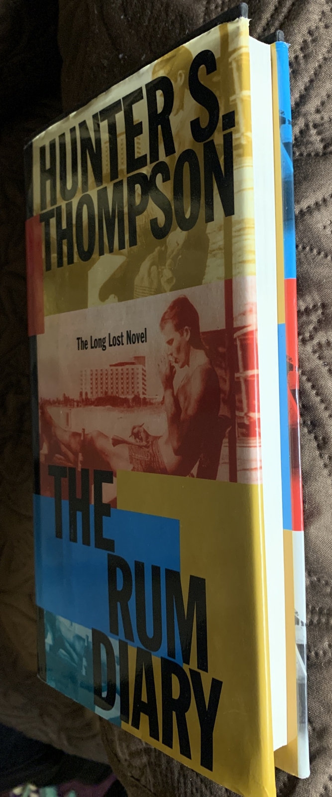 THE RUM DIARY Hunter S. Thompson Gonzo -1st/1st 1998 HCDJ VG+