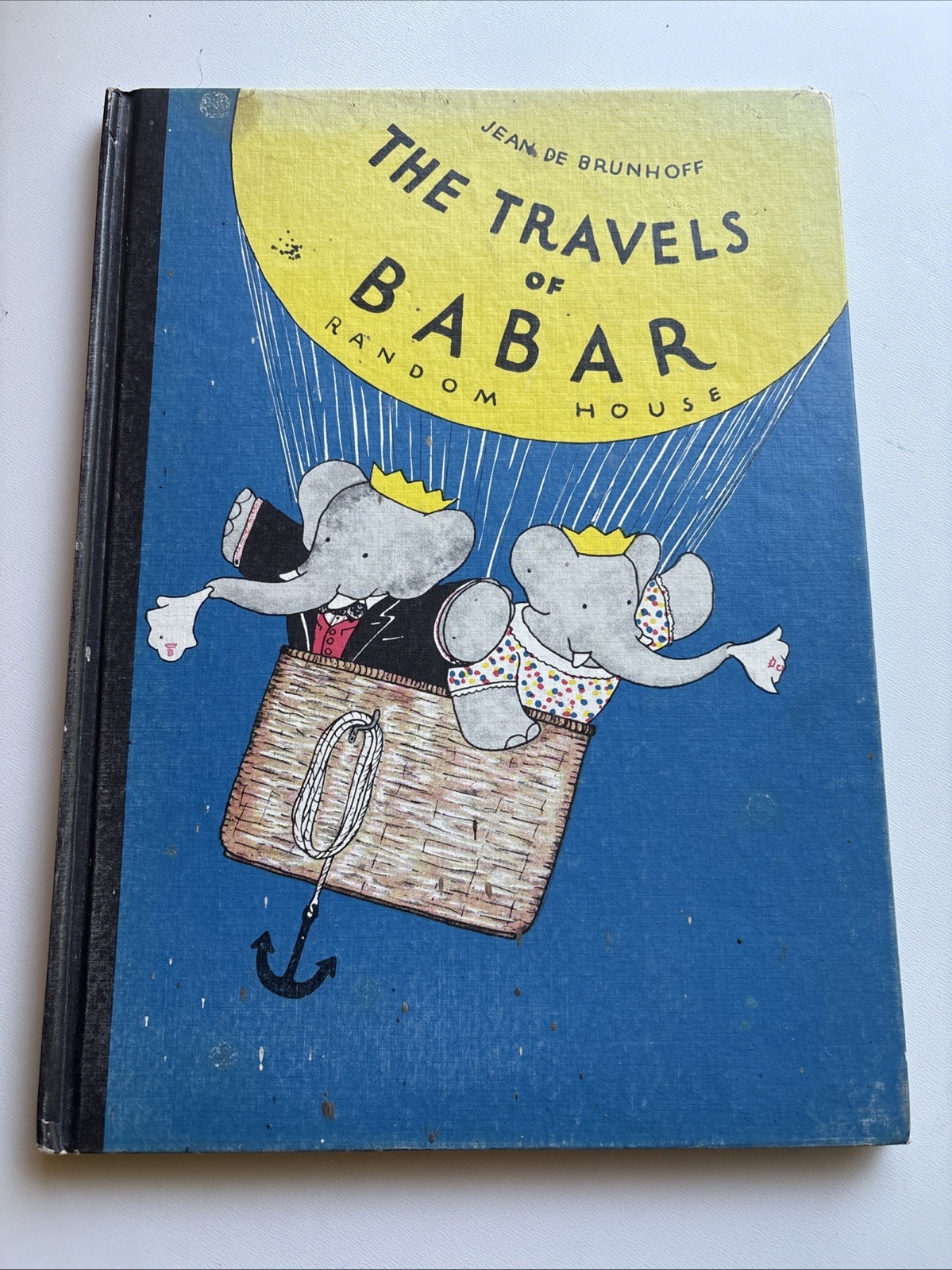 VINTAGE THE TRAVELS OF BABAR by JEAN DE BRUNHOFF 1961 Edition