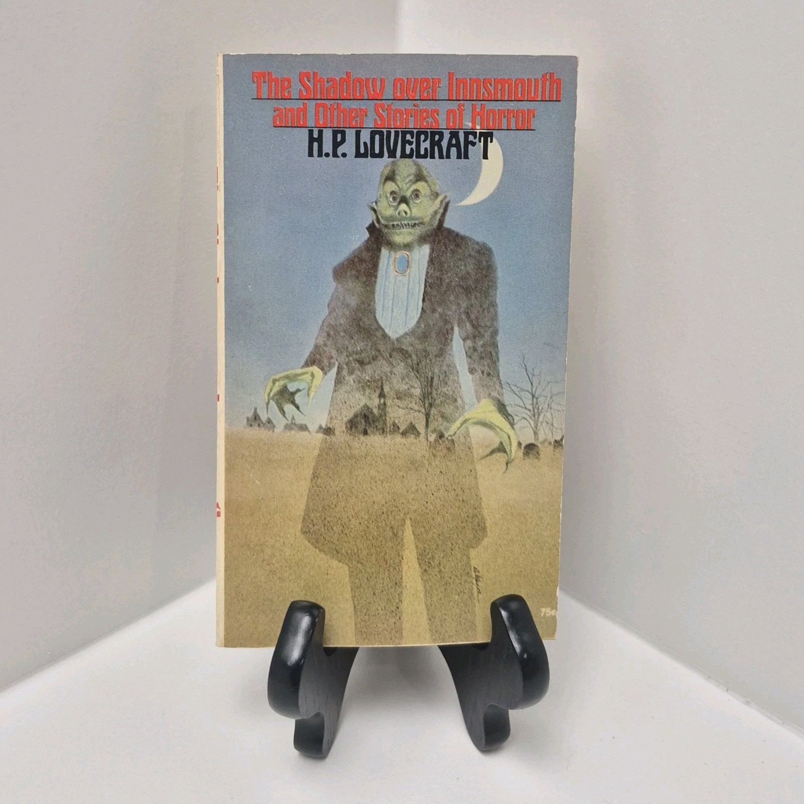 Vtg Paperback Shadow Over Innsmouth Horror SciFi Stories H. P. Lovecraft 1st Ed.