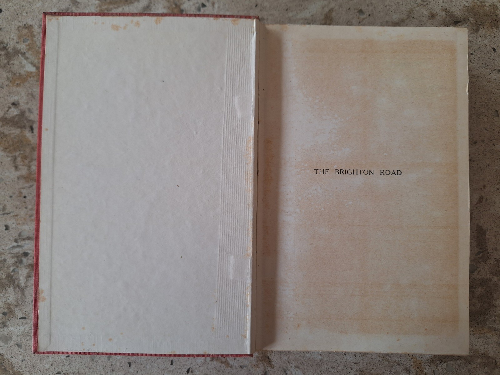 The Brighton Road by Charles G. Harper 1922 Edition Hardcover Travel Book