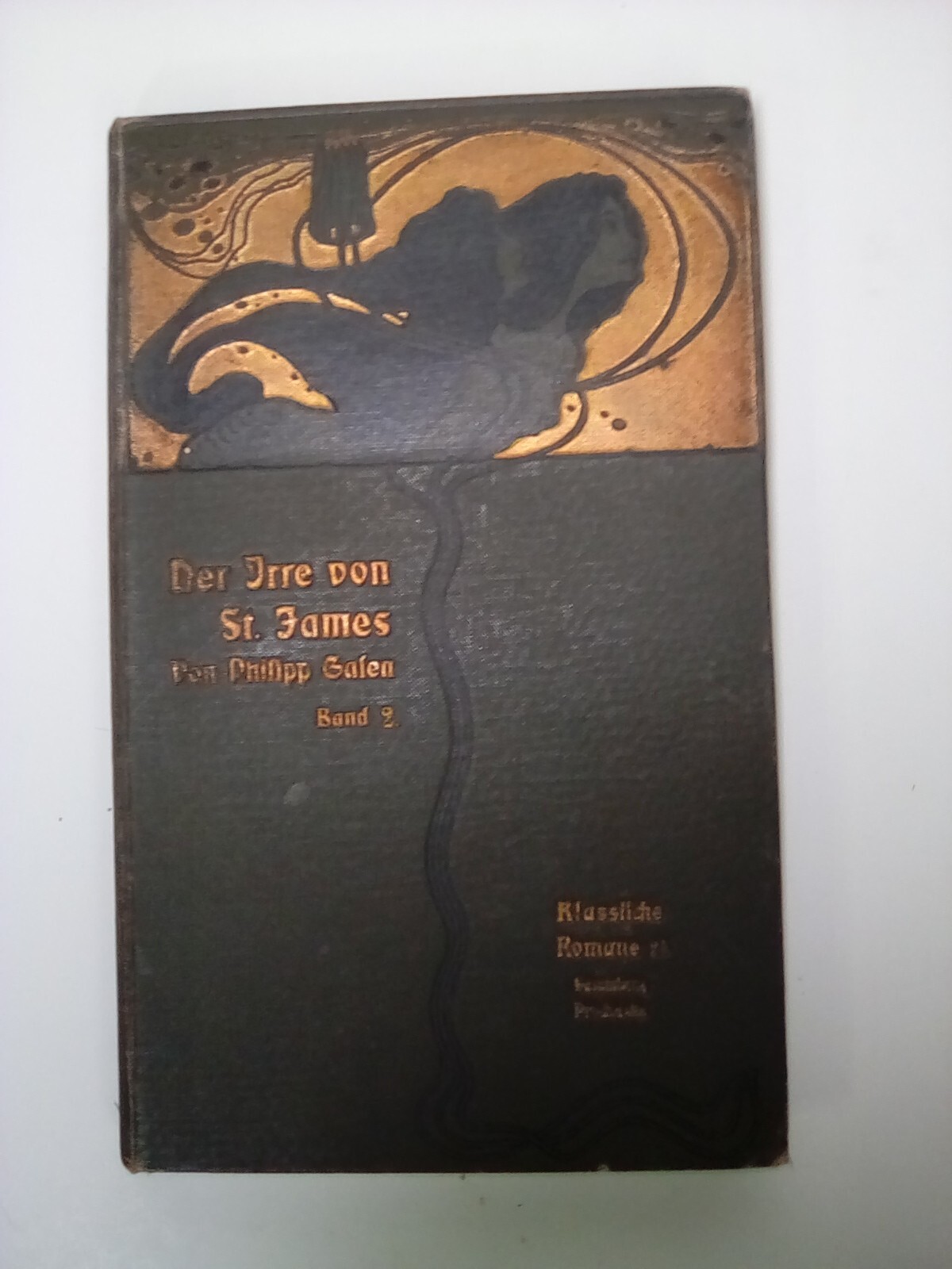 Antique Art Deco Book The Mad Man of St. James, Prochaska Collection