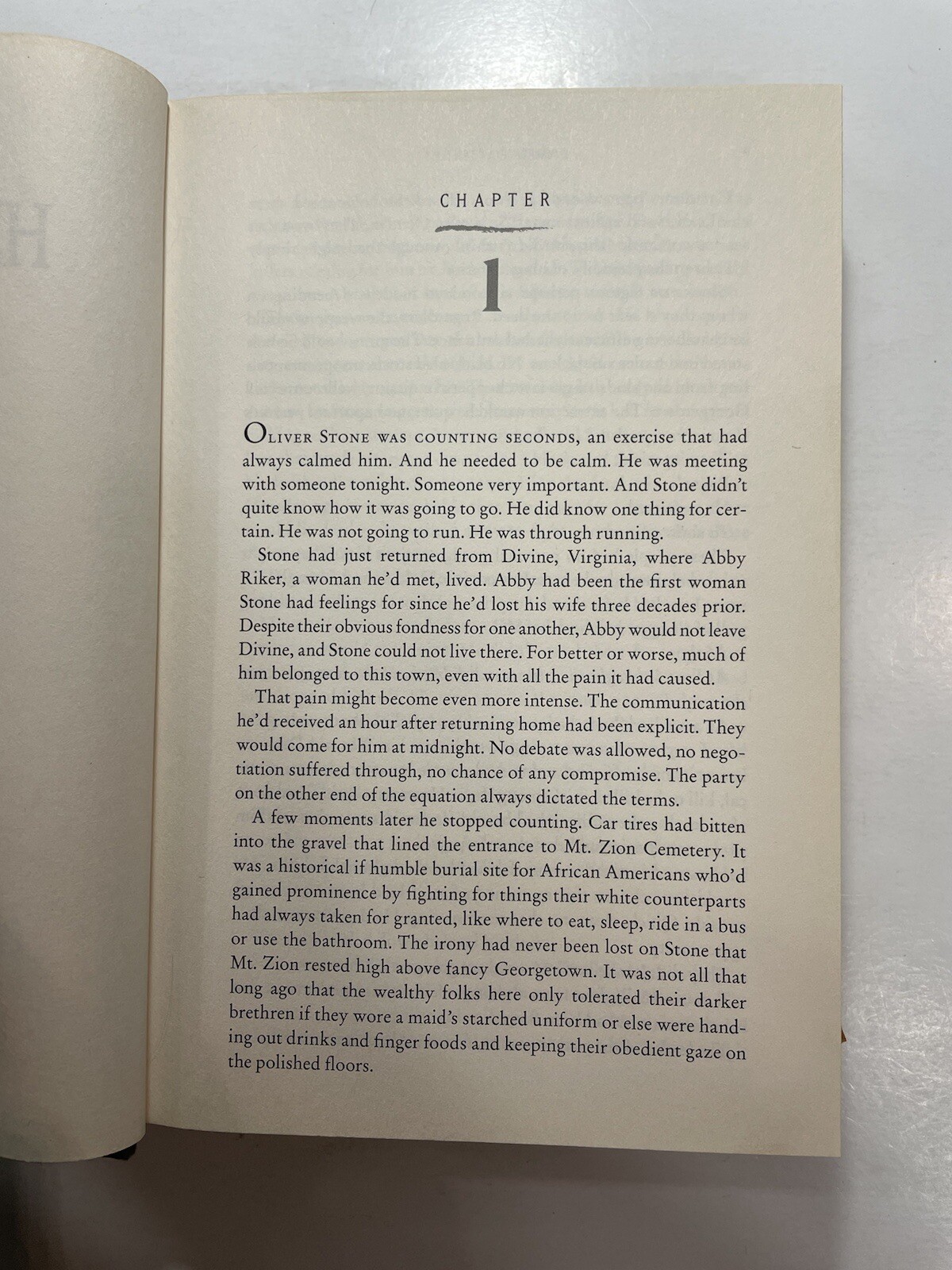 David Baldacci HELL’S CORNER Hardcover First Edition 1st printing dust jacket