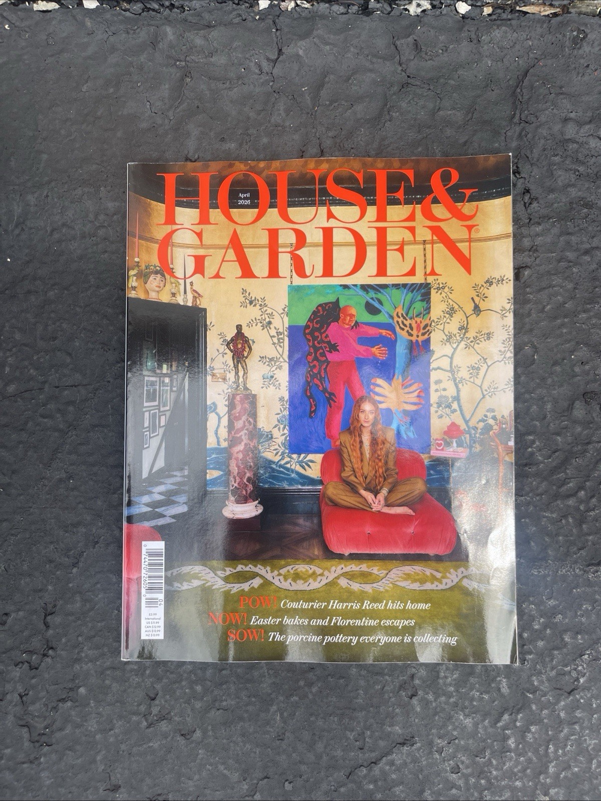 HOUSE AND GARDEN UK MAGAZINE-APRIL 2026-POW! NOW! SOW!-Brand New