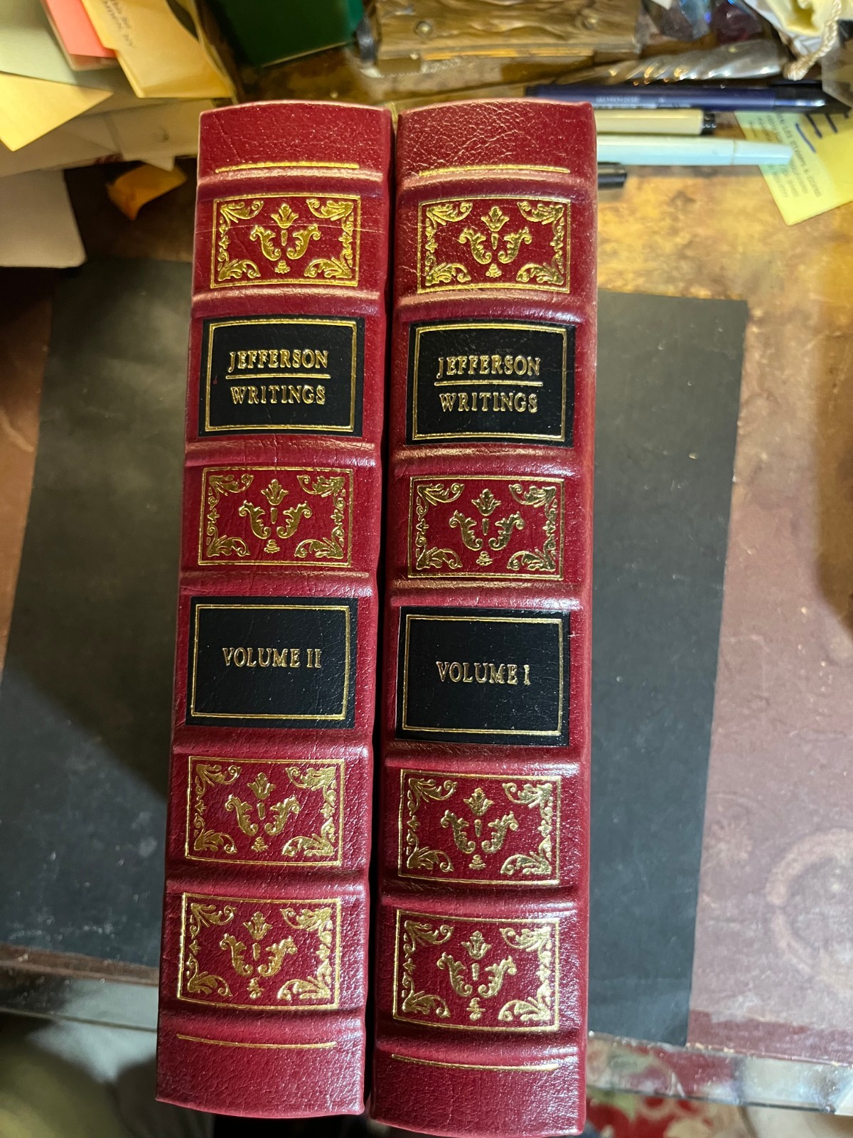 Jefferson And His Time + Writings by Dumas Malone 8 Volume Easton Press set