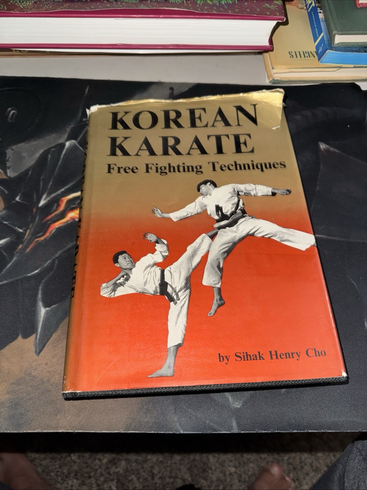 1st Ed. Sihak Henry Cho Korean Style Free Fighting Techniques Tuttle 1968