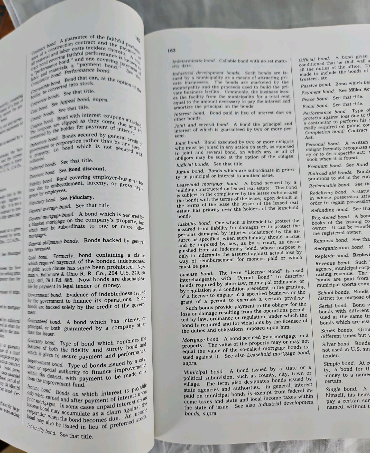 Black’s Law Dictionary Special Deluxe Fifth Edition Padded Hardcover 1979