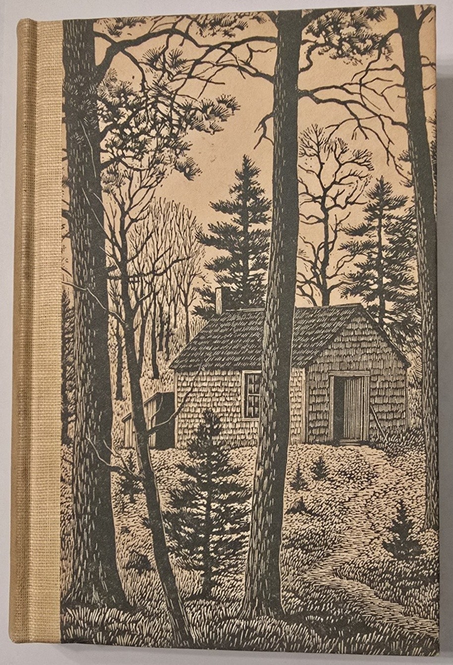 1939 Walden or Life in the Woods Henry David Thoreau Heritage Press 1st Ed.