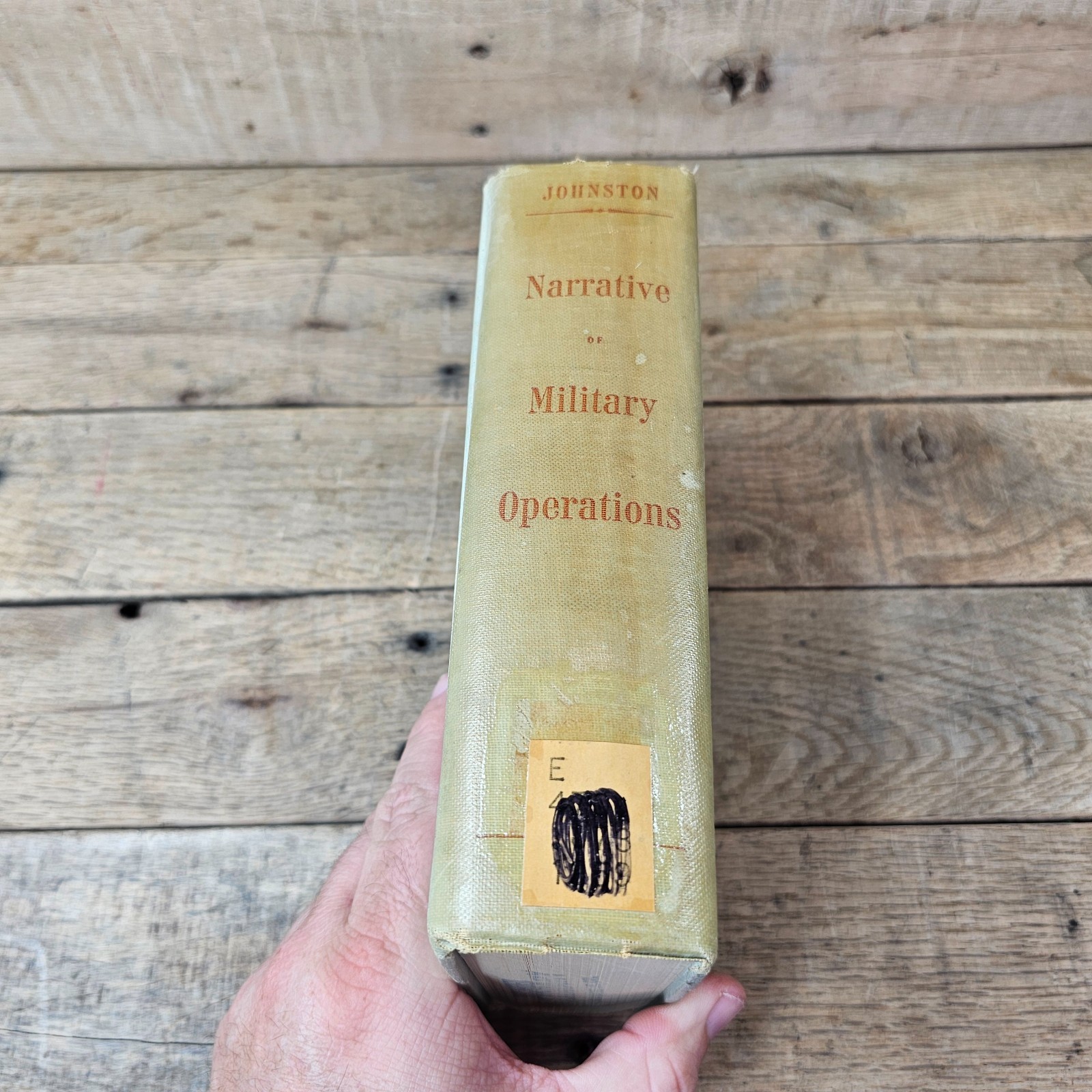 Narrative of Military Operations Joseph E Johnston Civil War 1959 HC