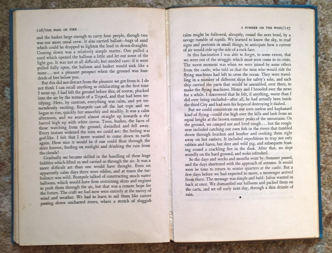 The Pool of Fire John Christopher 1st edition first print Tripods Hamilton 1968