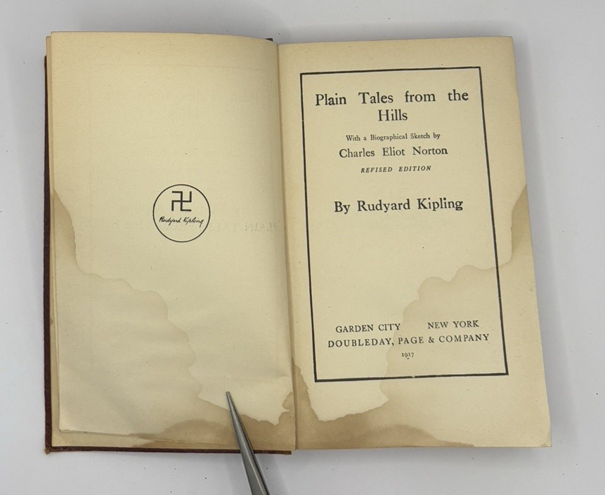 Rudyard Kipling – Pocket Kipling – 1917 Complete 6 Volume HC Set Doubleday