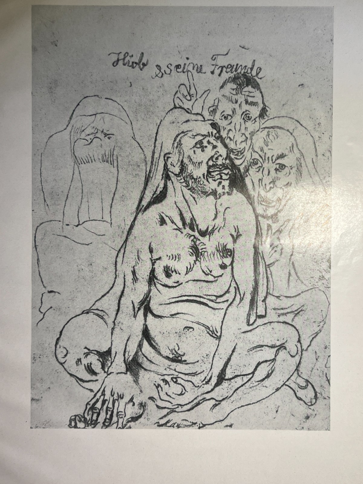 RARE 1926 Lovis Corinth Religious Art Book – Charlotte Berend Presentation