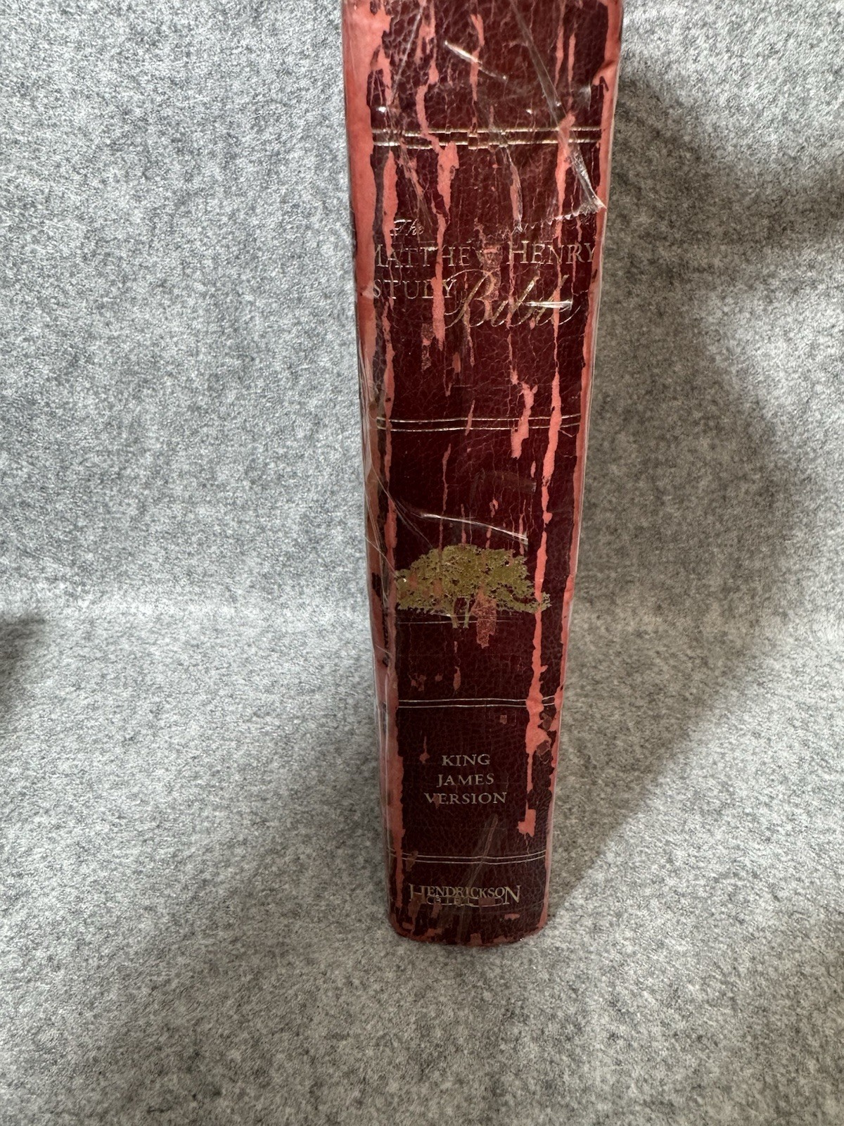 Matthew Henry Study Bible KJV Flexisoft Thumb Index Hendrickson Boxed