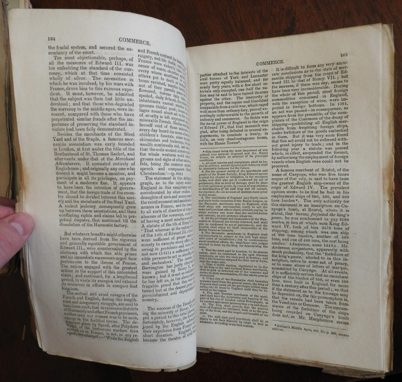 Commerce History & principles 1831 Library of Useful Knowledge 4 rare pamphlets