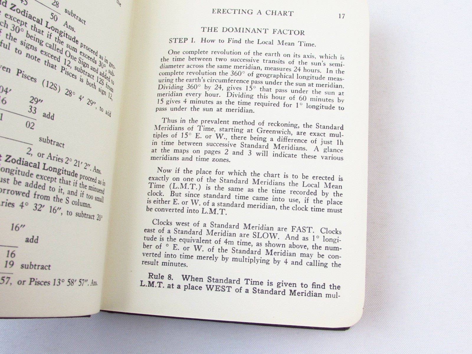 Brotherhood of Light VIII Horary Astrology C C Zain Elbert Benjamine 1930 HC